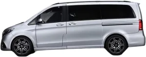 1 18 for Benz V Viano Amg Line 18 Alloy Simulation Car Model Boy Hobby Fan Collection Display Motor Vehicles Toys