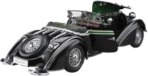 1 18 for Horch 855 Roadster Classic Car Simulation Alloy Car Model Collection Souvenir Static Display Motor Vehicles Toys