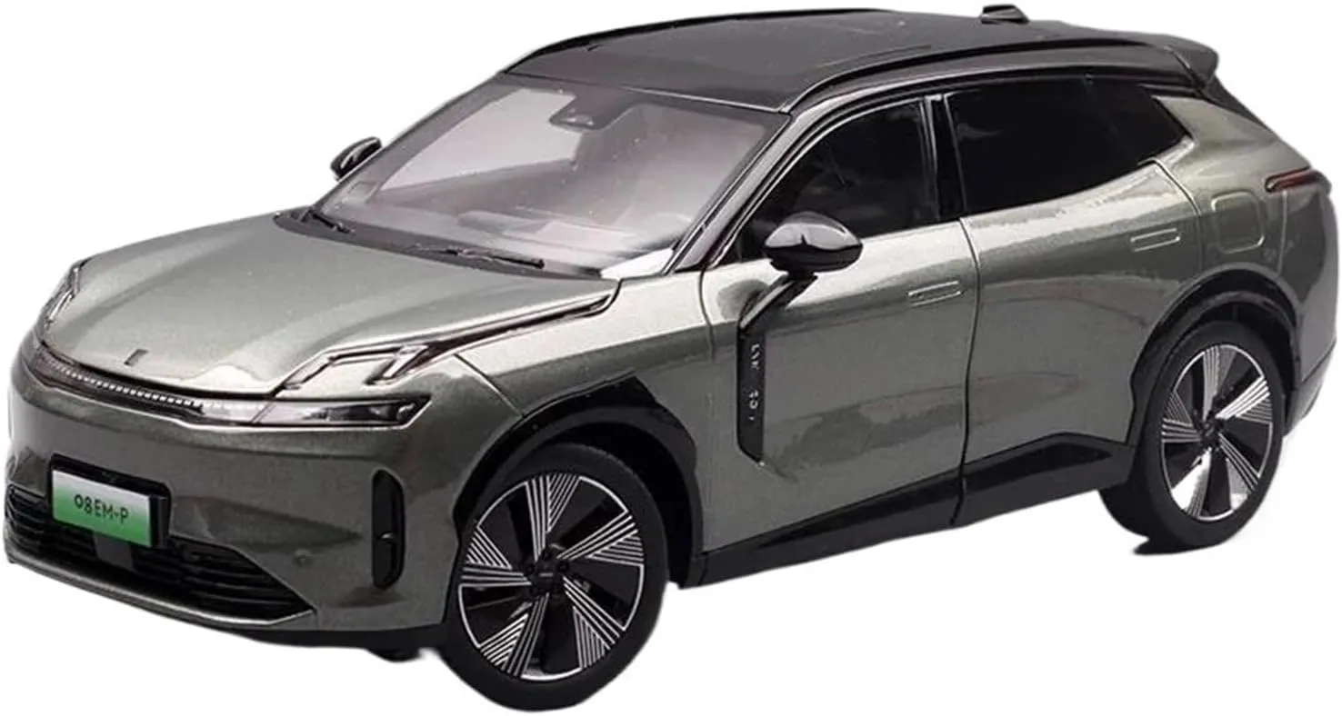 1 18 for Lynk & Co 08em-p New Energy SUV Alloy Car Model Collection Boy Hobby Exquisite Ornament Display Motor Vehicles Toys