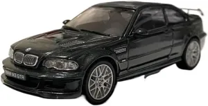 1 43 for E46 M3 GTR Coupe Alloy Simulation Car Model Static Ornament Collection Boy Hobby Toy Display Motor Vehicles Toys