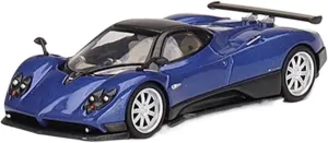 1 64 for Pagani Zonda F Sports Alloy Diecast Car Model Simulation Collection Display Figure Souvenirs Motor Vehicles Toys