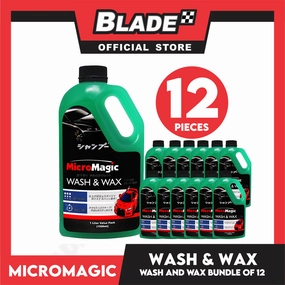 12pcs Micromagic Wash & Wax 1L