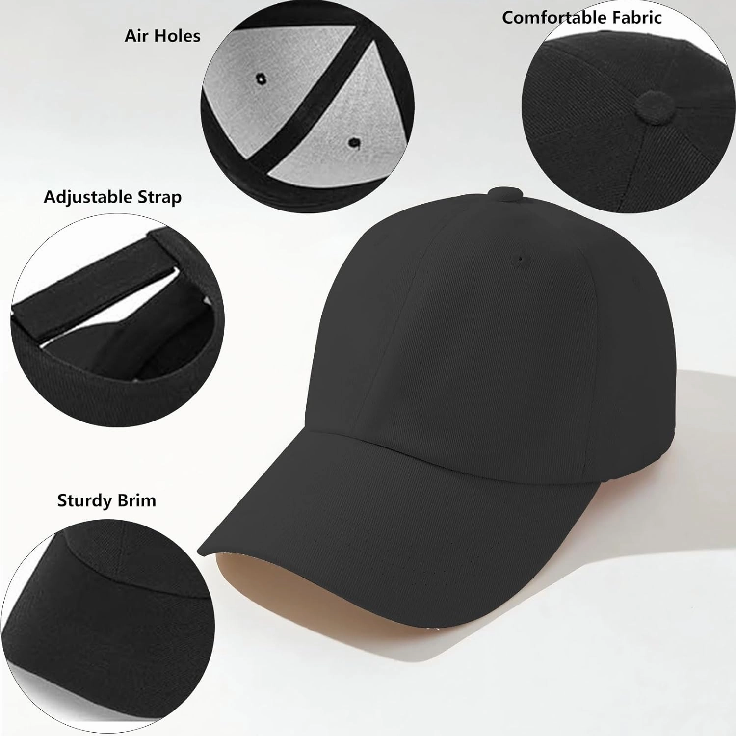 16 Pack Trucker Hat Adjustable Gorras，Blank Baseball Cap for Trucker，Wholesale Unisex Ball Cap for Men & Women