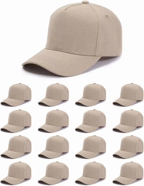 16 Pack Trucker Hat Adjustable Gorras，Blank Baseball Cap for Trucker，Wholesale Unisex Ball Cap for Men & Women