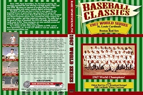 1967 WORLD SERIES (Boston Red Sox vs St. Louis Cardinals) plus 1967 Red Sox highlights and 1068 Cardinals Winter Caravan with Harry Caray on DVD!