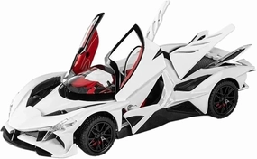 1:24 for Helios Alloy Model Car(White)