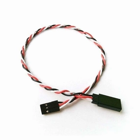 2/10pcs 10cm-100cm Twisted Core Servo Extension Cables 30 Core M-F Anti-Interference