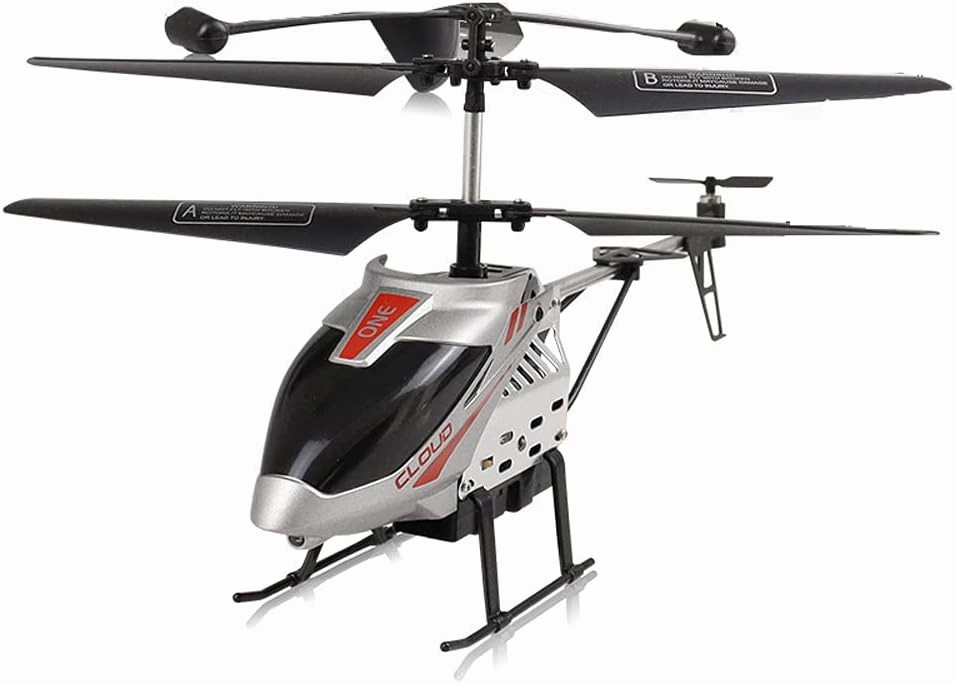 2.4G Wireless RC Aircraft Air Pressure Fixed Altitude Remote Control Helicopter Alloy Material RC Plane One-Click Takeoff WiFi Mobile Phone Real-time Transmission Outdoor Flying Toy