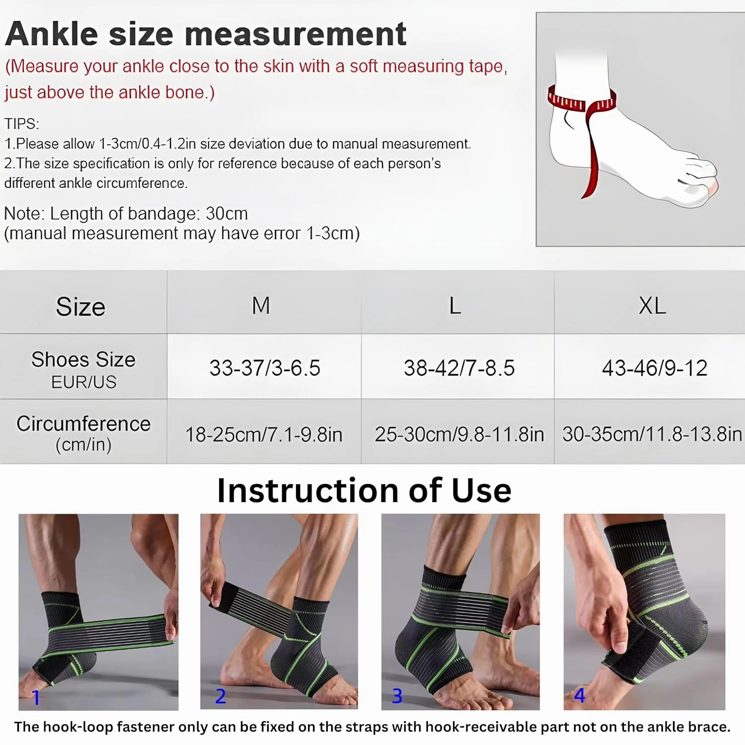 2 PCs Ankle Brace for Plantar Fasciitis & Achilles Tendon – Compression Support Sleeve for Men & Women, Helps with Peroneal Tendonitis, Heel & Foot Pain Relief (Orange, Medium)