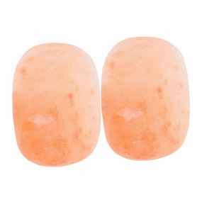 2pcs Mineral Salt Soap Exfoliating Spa Sea Salt Washing Stones for Body Face Foot Care Deep Cleaning Moisturizing Skin Soothing Soap for Daily Use