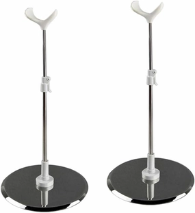 2X Adjustable 25-38CM Support Stand for 1/4 1/3 Dolls Accessories, Applicable for Ball Jointed Doll, for Action Figure