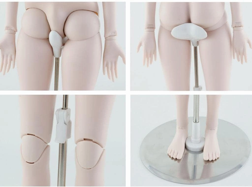 2X Adjustable 25-38CM Support Stand for 1/4 1/3 Dolls Accessories, Applicable for Ball Jointed Doll, for Action Figure