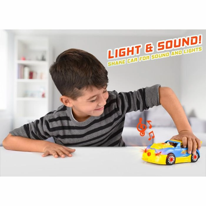 30-Piece:  Kids’ Take Apart Racing Car Toy Construction Play Set