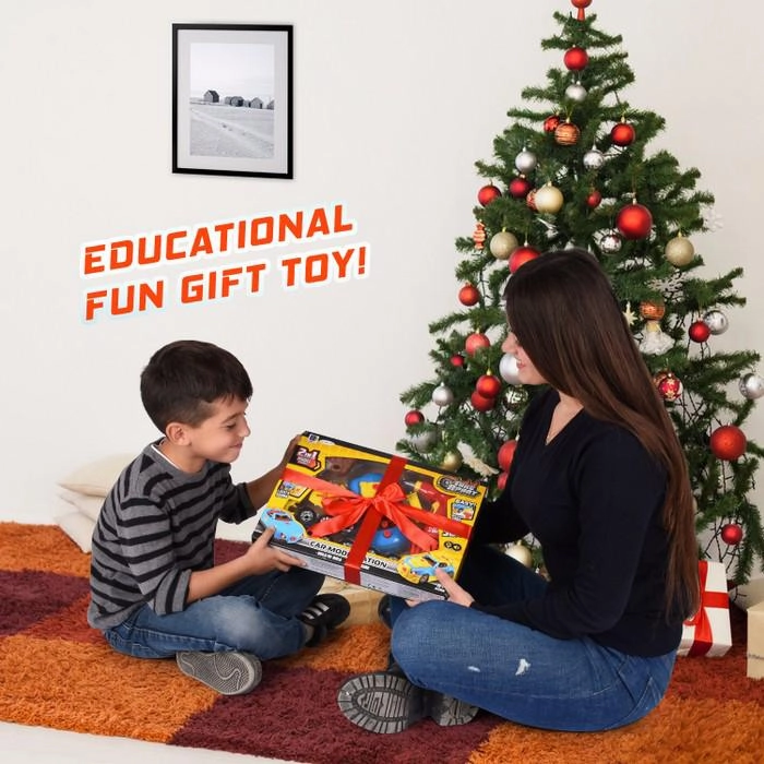 30-Piece:  Kids’ Take Apart Racing Car Toy Construction Play Set