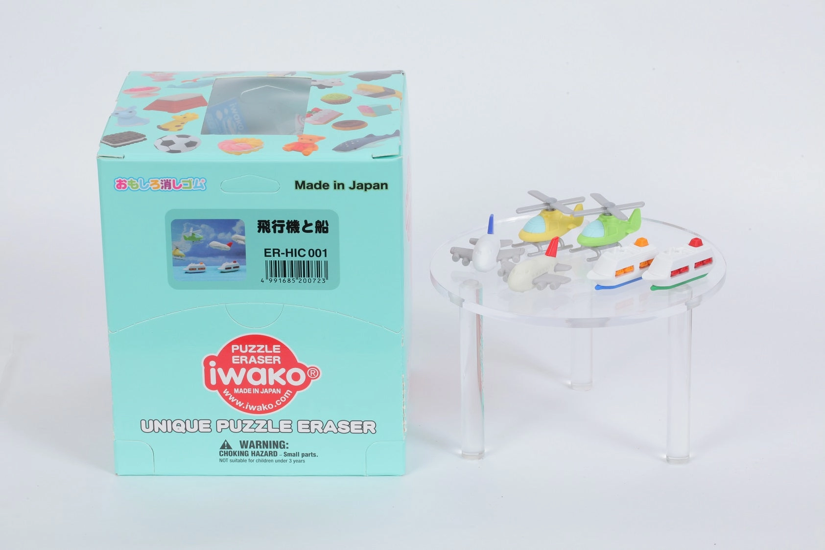 38136 AIRPLANE, HELICOPTER & CRUISE SHIP ERASERS-60