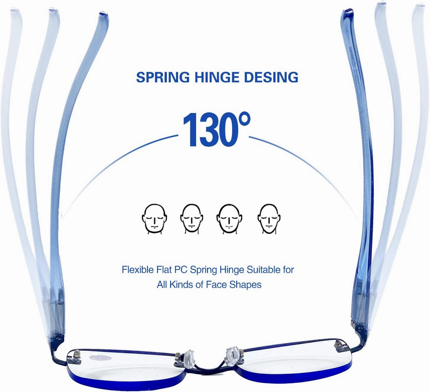 3-Pack Rimless Reading Glasses For Women, Lightweight Spring Hinge Readers, Classic Elegant Artistic Eyeglasses UV 400