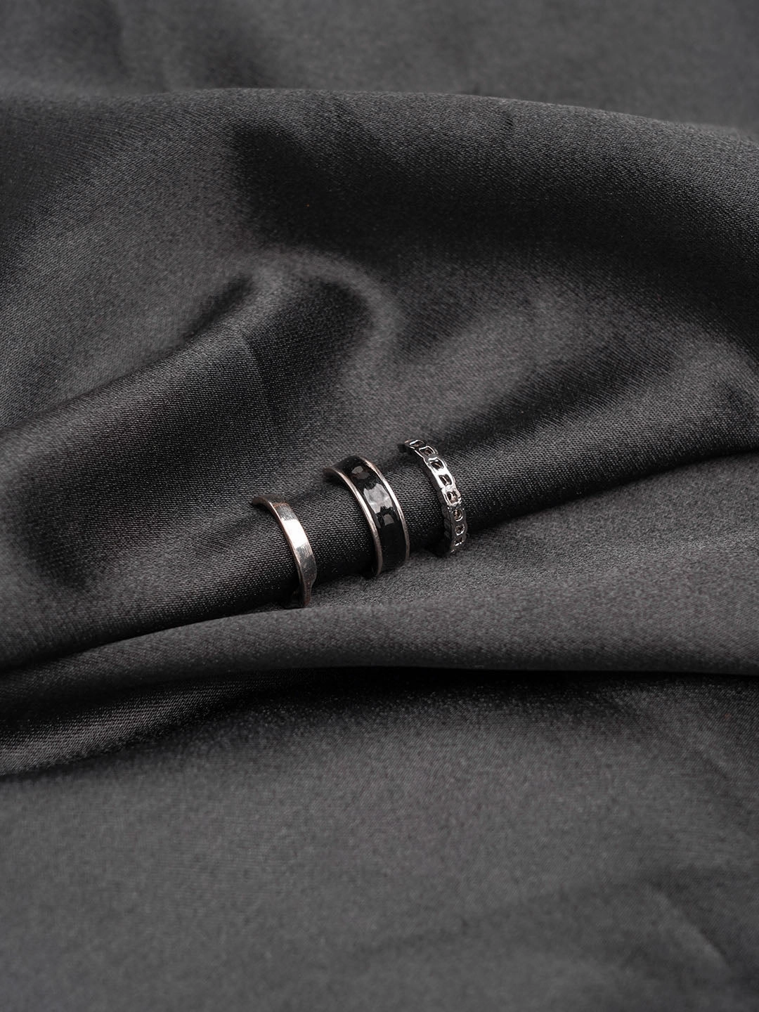 3 Ring Set Silver