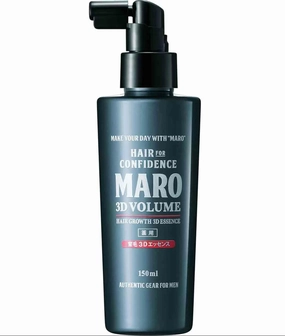 3D Volume Hair Growth 3D Essence Weightless Leave-In Conditioning Spray - Volume Spray for Thick & Strong Hair - Silicone Free, Scalp & Follicle Protection - Gift for Men - 5 oz/150 ml