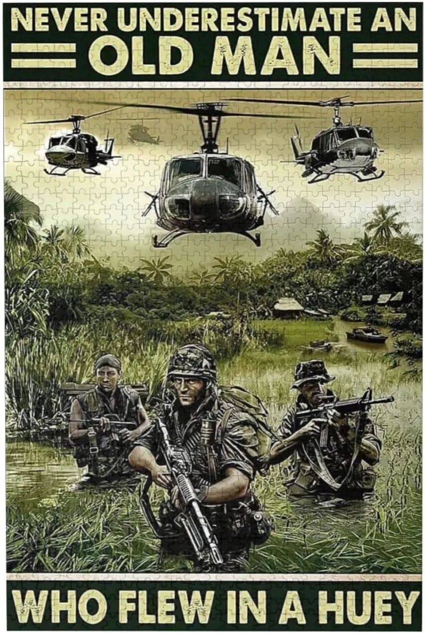 500 Piece US Marine Corps Helicopter Great Jigsaw Puzzles for Adults for Adults Toys Gift Family Decoration Puzzles