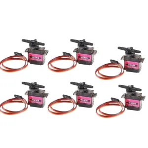 5/10PCS MG90S 9G Micro Motor Smart Robot Car Helicopter Plane Boat for New 2025 High Reliable Electronic Component, Precision, Stable Performance
