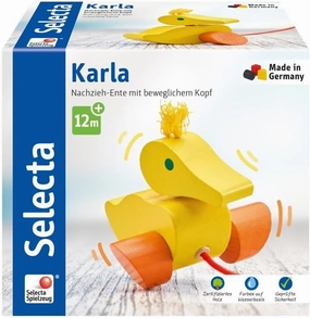 62001 Pull Down Duck Karla, 10 cm