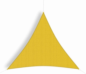 9'10" Party Shade Sail, Triangle - Yellow