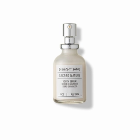 [ comfort zone ] Sacred Nature Youth Face Serum | Triple Action Anti-Aging Concentrate to Moisturize, Protect, and Firm, 100% Natural Fragrance, For All Skin Types