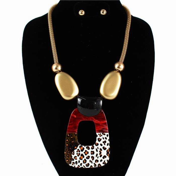 Acrylic Necklace Set