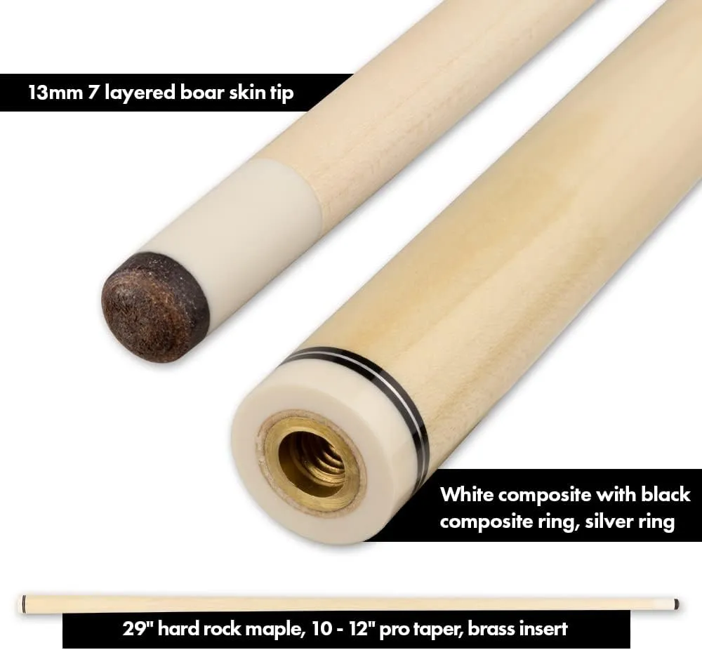 Action Starter Billiards Pool Cue Stick - Brown