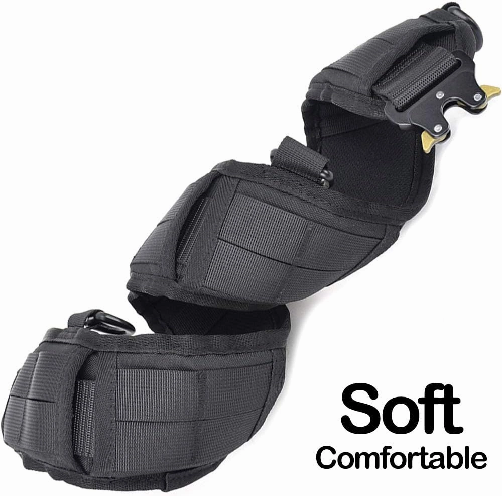 ACTIONUNION Slim Battle Belt Set Airsoft Molle Tactical Combat War Belt
