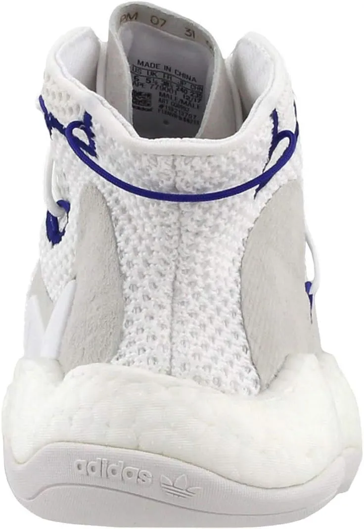 adidas Mens Crazy BYW FTWR White/FTWR White Size