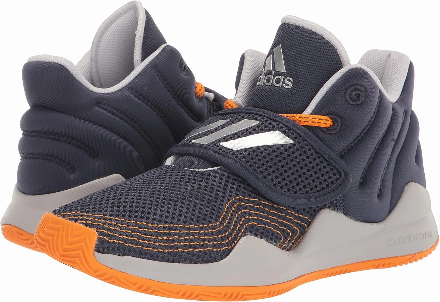adidas Unisex-Child Deep Threat Basketball Shoes