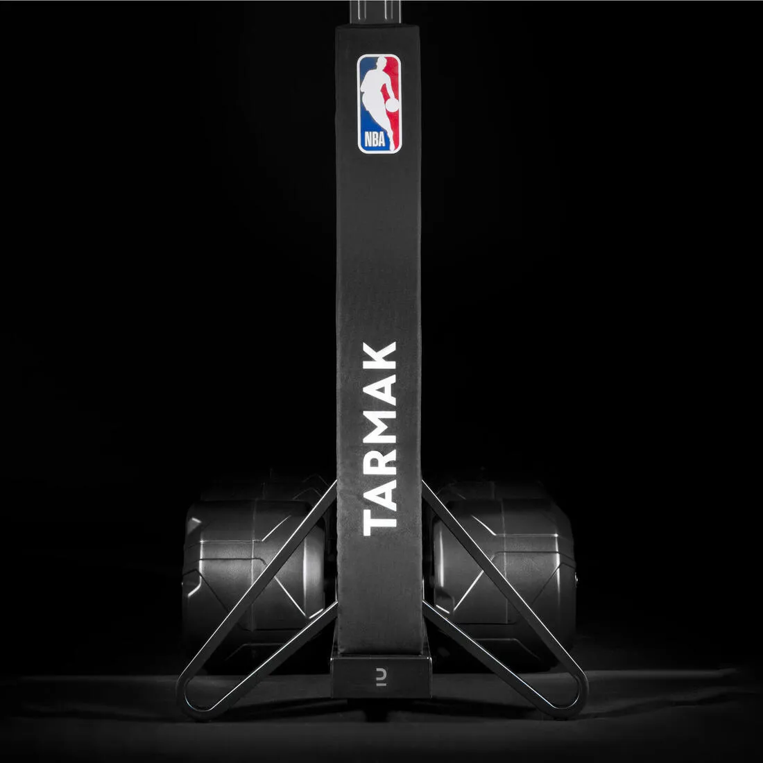 Adjustable (2.10m to 3.05m) Folding Basketball Hoop on Wheels B900 Box NBA