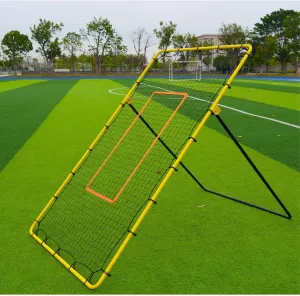 Adjustable Volleyball Rebounder Net Portable 7x4 ft Volleyball Bounce Back Training Equipment, 5 Rebound Angles Volley Ball Practice Net for Practicing Spiking Bumping, with Travel Bag & Work Gloves