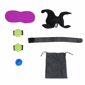 Adjustable Foot Night Splint for Plantar Brace Massage Balls Random Color