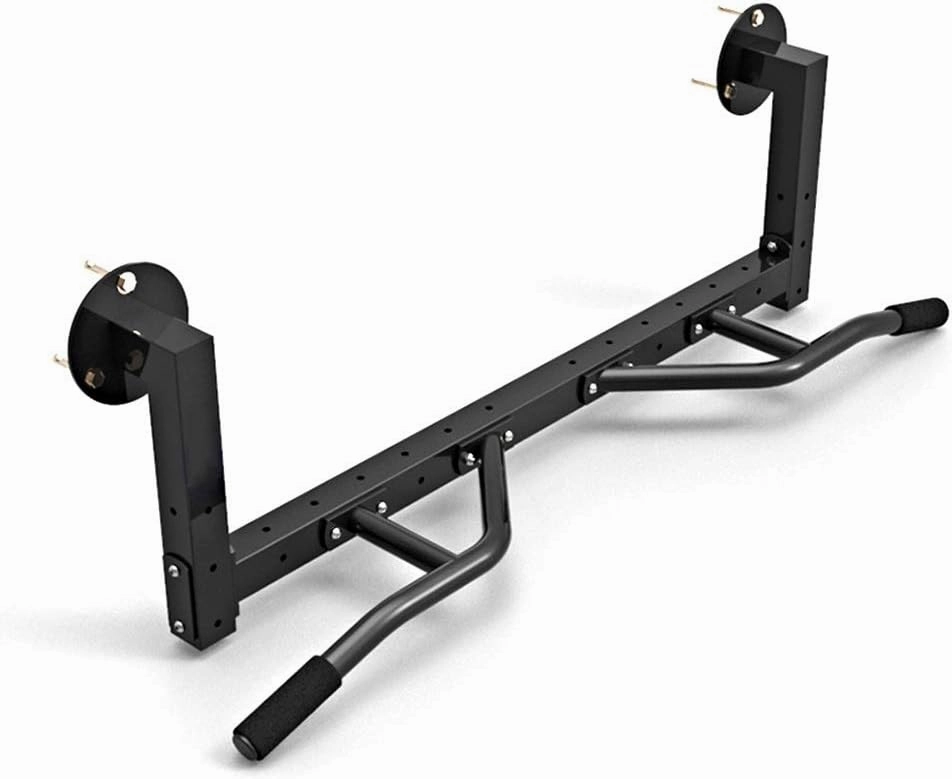 AGYH Wall-Mounted Horizontal Bar, Cross Beam, Boxing Sandbag Resistance Belt Suspension Equipment, Adjustable Handle Position, Load 200KG
