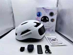 AIGLUN Smart Bike Helmet | Speed Display and Back LED Lights with Turn Signals| Road Bicycle Helmets for Adults: Men, Women