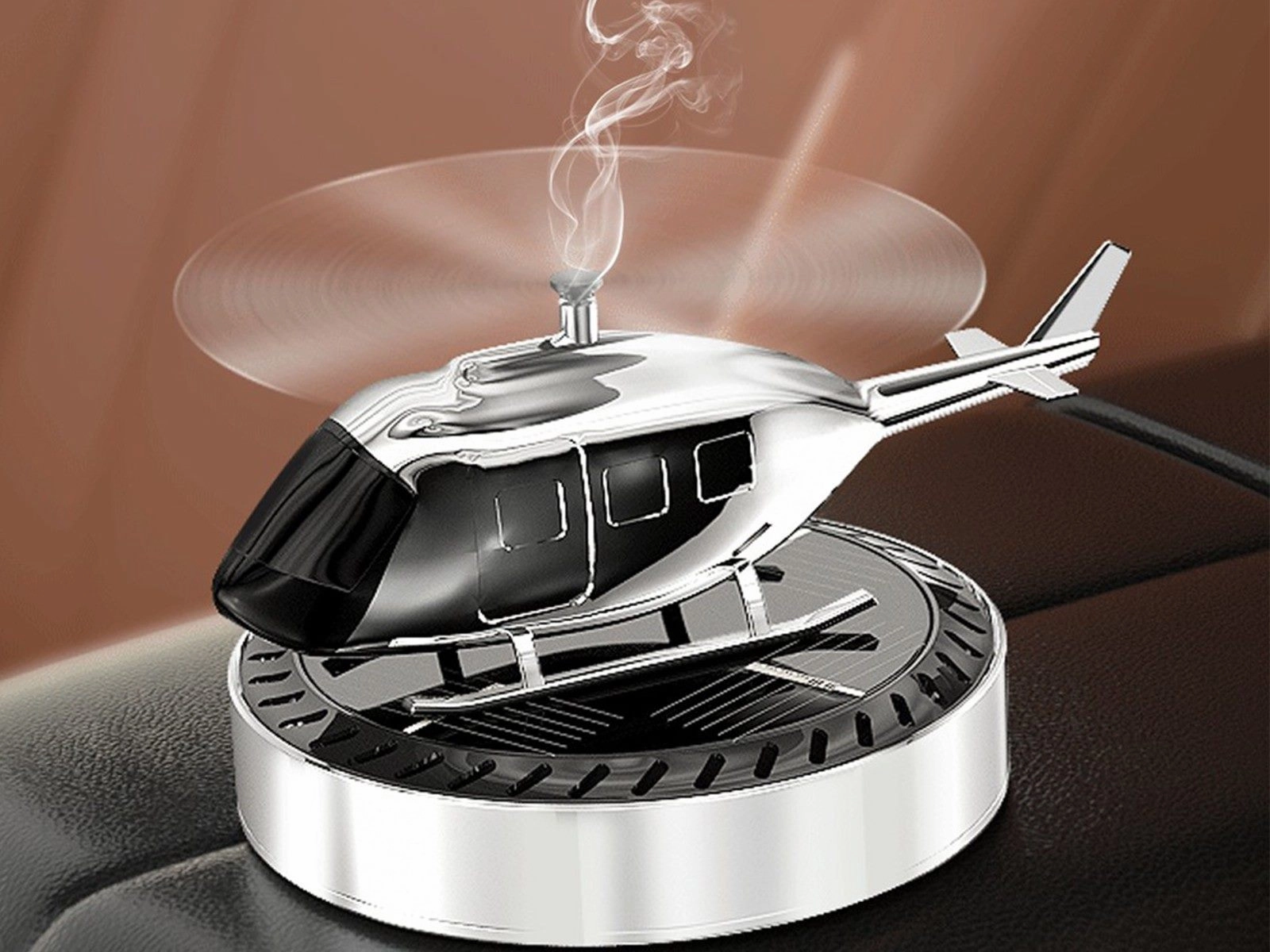 Air Fragrance Car Car Car Diffuser Solar Helicopter Freshener Secure payment options Giant bargain Decor Interior