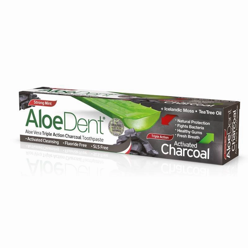 AloeDent Triple Action Charcoal Toothpaste 100ml