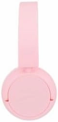 Altec Lansing Kid Safe 2-in-1 Bluetooth and Wired Headphones, Noise Cancelling, Volume Control, Wireless, Foldable Design (Pink)