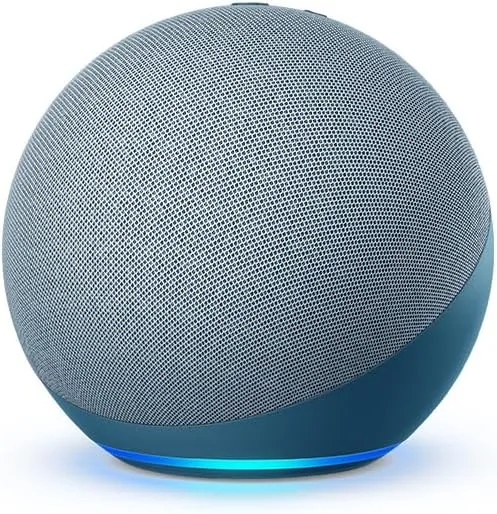 Amazon Echo (newest model), Alexa speaker with premium sound, Ideal for large bedrooms, living rooms and kitchens, Twilight Blue