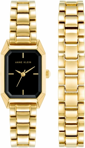 Anne Klein Women's Watch and Bracelet Set