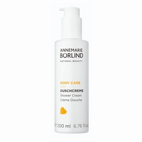 ANNEMARIE BÖRLIND - BODY CARE Shower Cream - cleansing, regenerating & normalizing skin care, with organic jojoba oil & argan oil, vegan, 6.76 Fl. Oz.