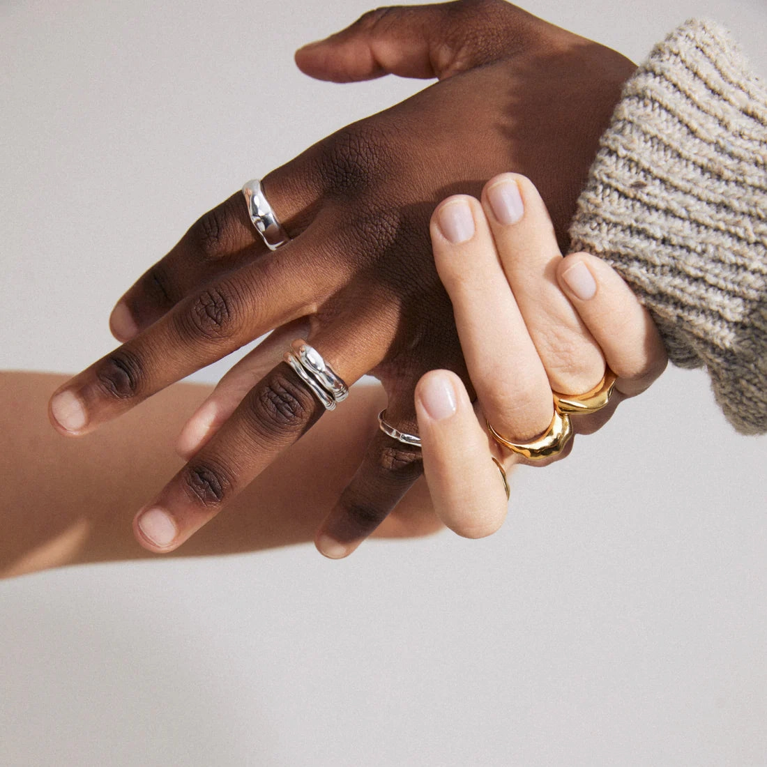 Asher 4-In-1 Set Ring - Gold
