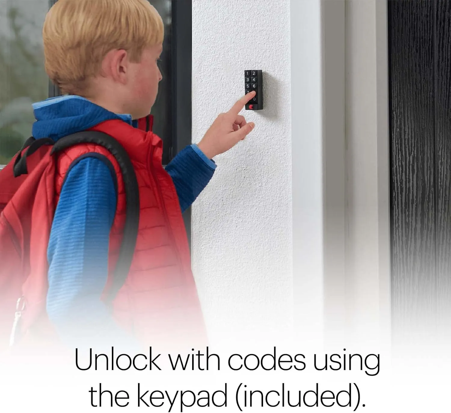 August Home Silver Wi-Fi Smart Lock and Smart Keypad, Keyless Door Lock for Front Entry Door, Great for Guests and Vacation Rentals, ‎AUG-SL05-KY1-S05