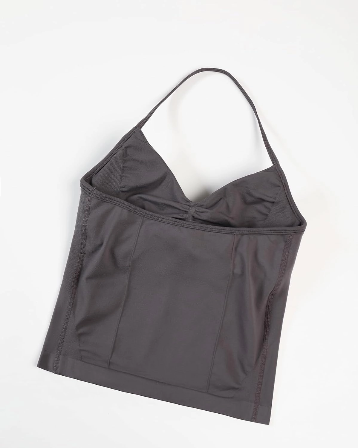 AUROLA Influence Longline Strappy Workout Halter Tops for Women,Removable Cups Padded Bras Impact Gym Yoga Sleeveless Top