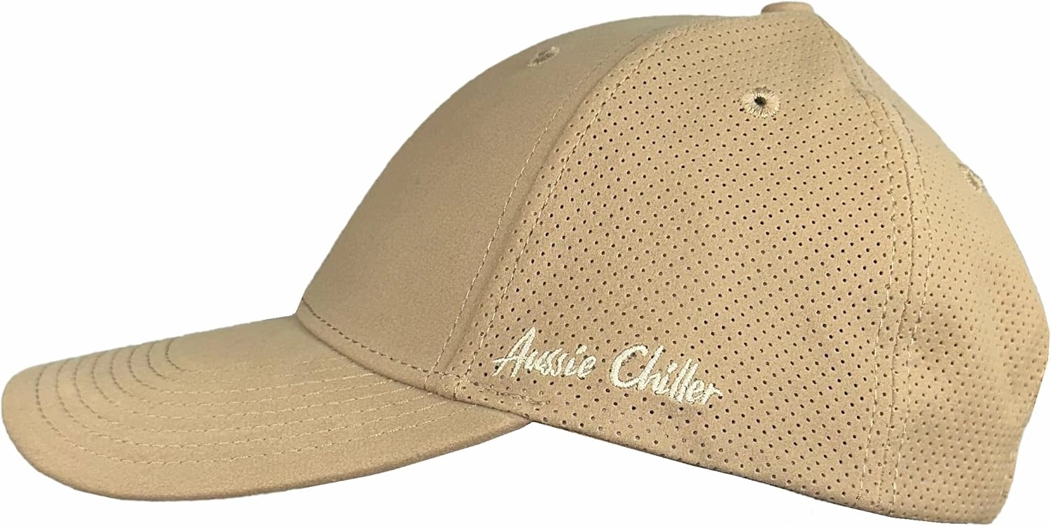 Aussie Chiller SOAK ME Cooling Ball Cap - Stay Cool on Every Adventure - Adjustable Hat - Ideal for Boating Camping, Fishing