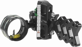 Axcel Accuhunter Sight 1 Pin .019 Archery Equipment, Black