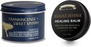 BALM OF GILEAD Foot Healing Cream – Tea Tree Balm - Intensive Moisture for Itchy Feet - Synergistic Action, Deeply Nourishing, Relieving