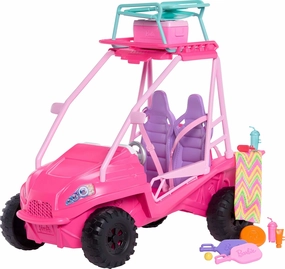 Barbie Mysteries: Beach Detectives Playset with Beach Buggy Toy Car & 10  Accessories, Including Beach Chair & Towel